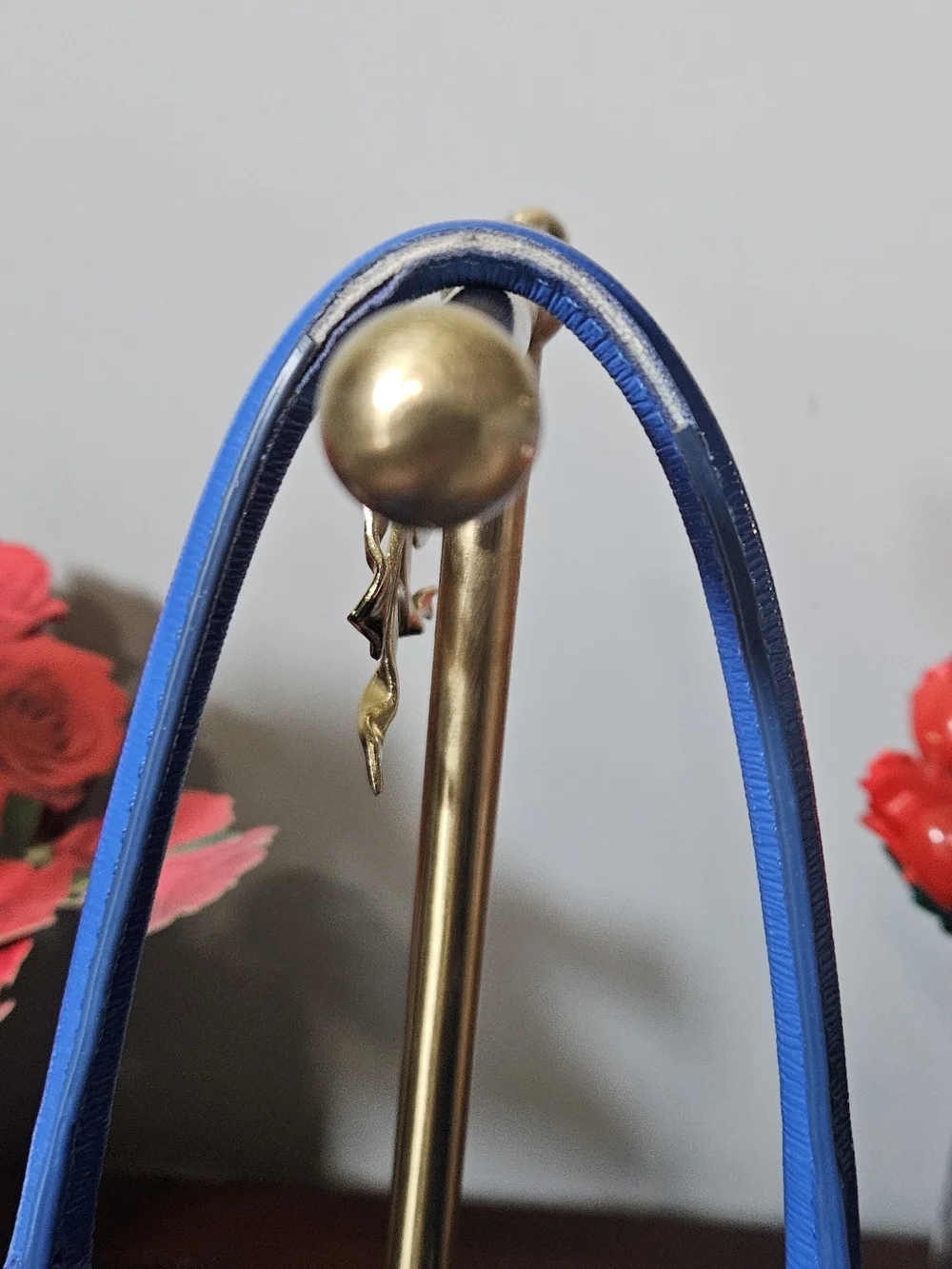 kate spade Bright Blue Patent Dome Satchel